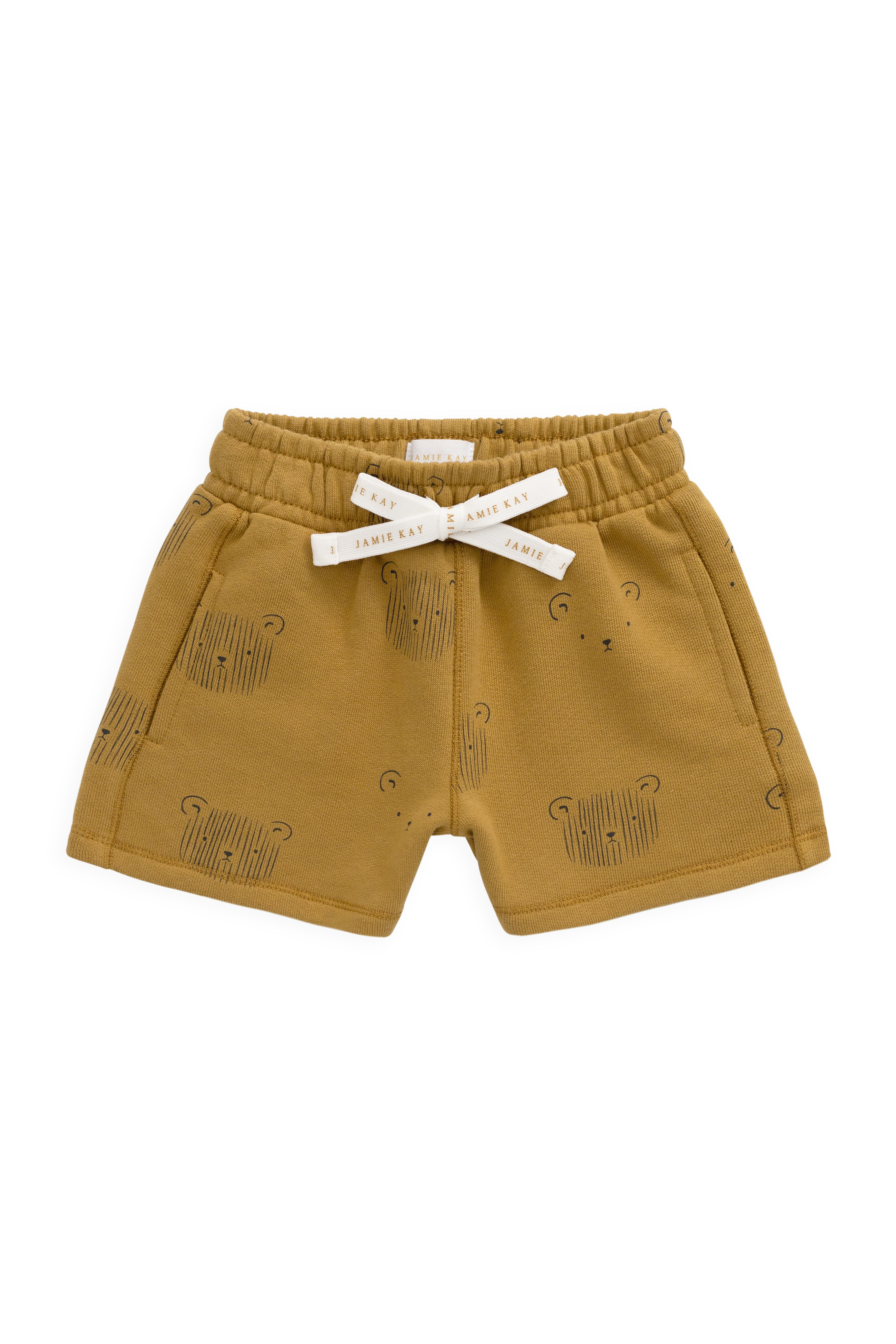 Organic Cotton Jalen Short - Buckwheat Teddy Face